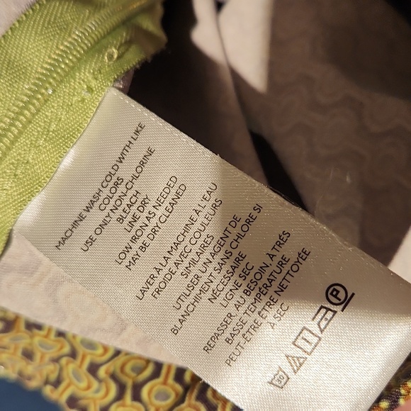 ❤️ URBAN OUTFITTERS GEOMETRIC PRINT FLARE DISCO PARTY PANTS, 6 (28) - Picture 7 of 9